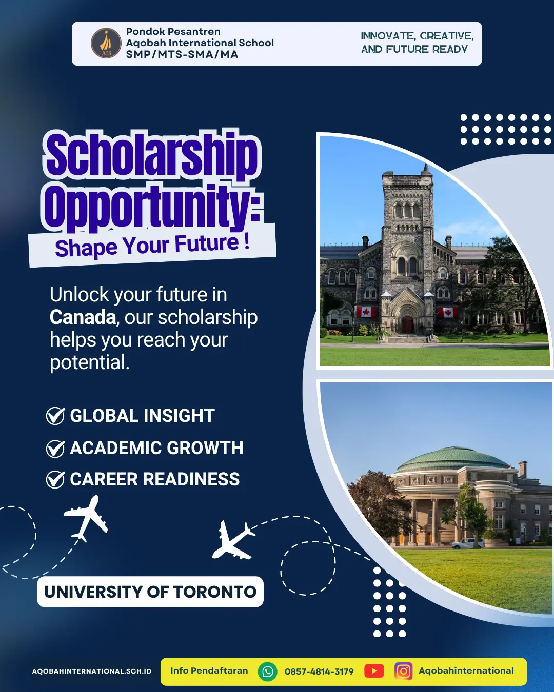 Kuliah Gratis di Kanada! Beasiswa Lester B. Pearson 2027 Resmi Dibuka untuk Mahasiswa Internasional